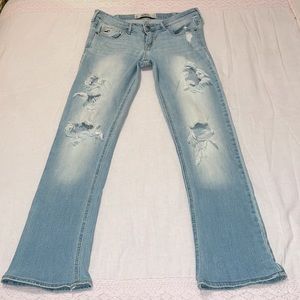 Vintage light wash flare Hollister jeans